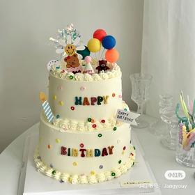 气球双层款蛋糕11