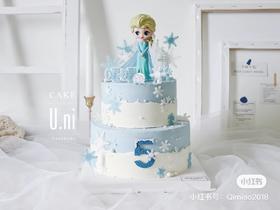 艾莎双层款蛋糕11