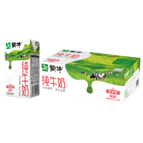 蒙牛纯牛奶利乐包250ml×24包