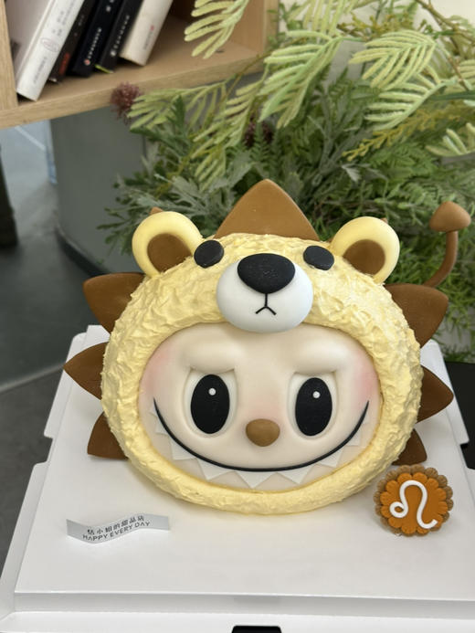 狮子座拉布布定制蛋糕，提前3天以上预定，照片均为手机实物拍照 商品图4