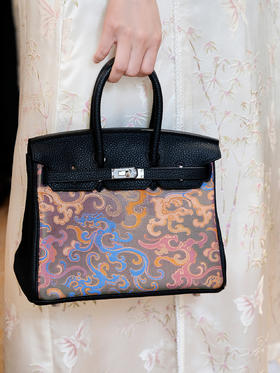 盛唐婧| 梦瑶手提包-粉蓝[特价品]