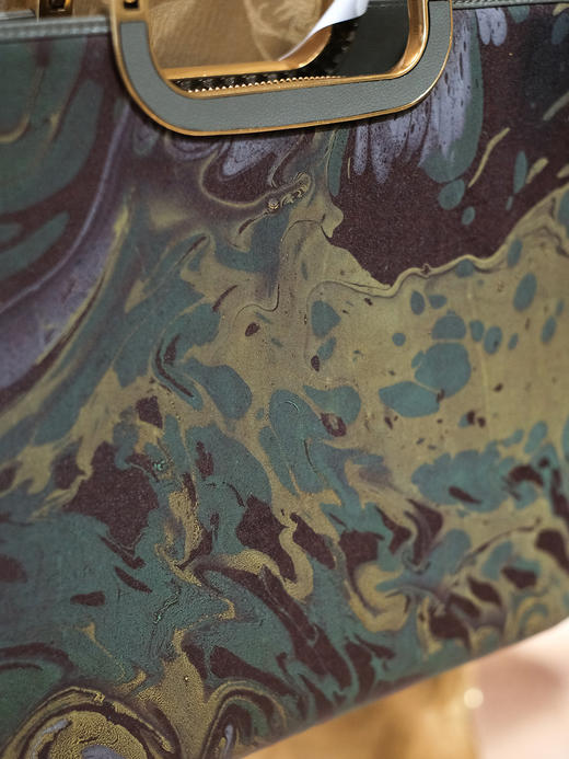 盛唐婧| 扶摇手提包-墨绿[特价品] 商品图3