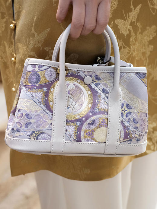 下架|盛唐婧| 汀兰手提包-浅紫[特价品] 商品图0