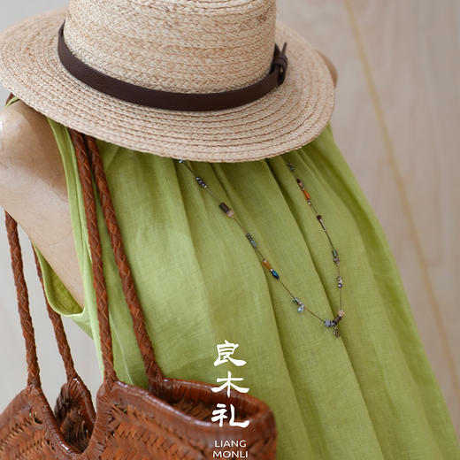 【预售7天】良木礼亚麻无袖连衣裙（X7344） 商品图3