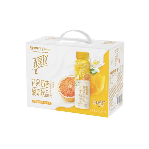 真果粒花果奶昔橙花蜜柚风味+芦荟粒酸奶饮品PET瓶230g×10瓶 商品图3