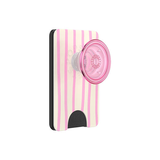 【水果！水果！】草莓条纹·MagSafe卡包 WALLET卡包 Wallet of Magsafe磁吸卡包系列 粉色 条纹 商品图0