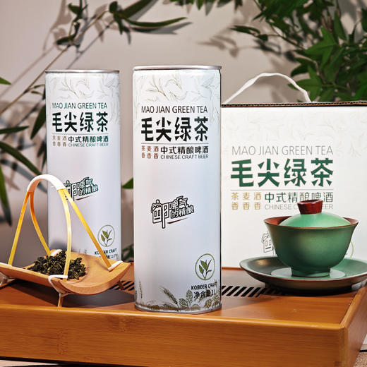 邮啤气 中式精酿茶啤  1L*6瓶/箱【臻选酒水】 商品图2