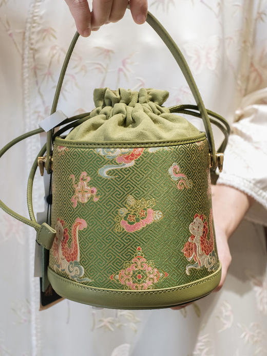 盛唐婧| 锦媛手提包-绿色[特价品] 商品图2