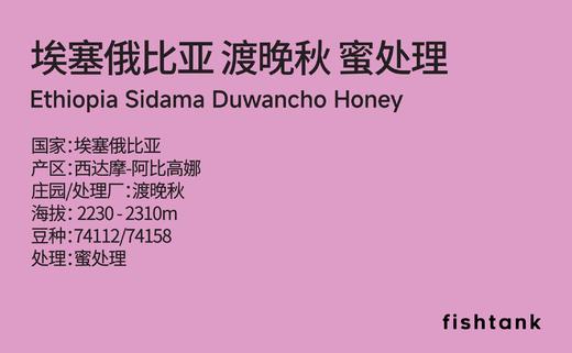 埃塞俄比亚 渡晚秋 蜜处理 手冲咖啡 商品图1
