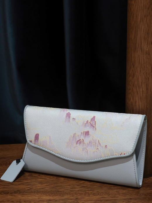 盛唐婧| 拾翠手提包-雾蓝[特价品] 商品图3