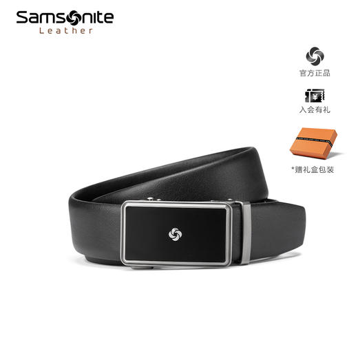 新秀丽AAMIR II系列皮带礼盒装自动扣头皮带NQ1*028 商品图1