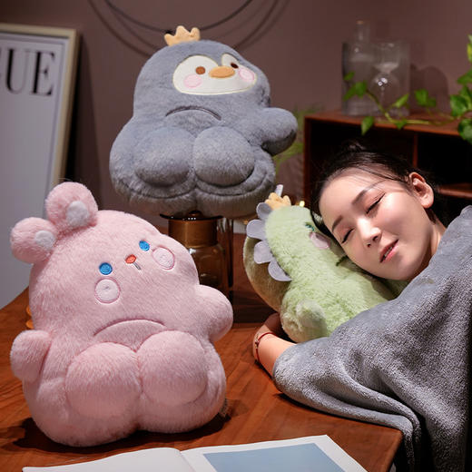 自然醒PP系列二合一抱枕毯两用办公室折叠午睡枕头毯子二合一沙发汽车靠枕QYL 商品图12