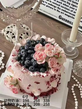 鲜花蓝莓蛋糕103