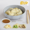 「一碗饺子」杨枝甘露味、抹茶柚子味&黑芝麻豆乳味蛋糕 商品缩略图0