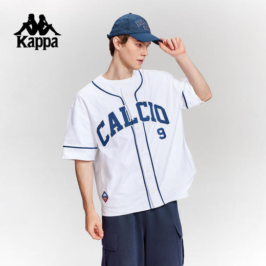 Kappa卡帕背靠背运动t恤男款2025新款夏季圆领短袖衬衫休闲上衣女KPCICSD19 商品图2