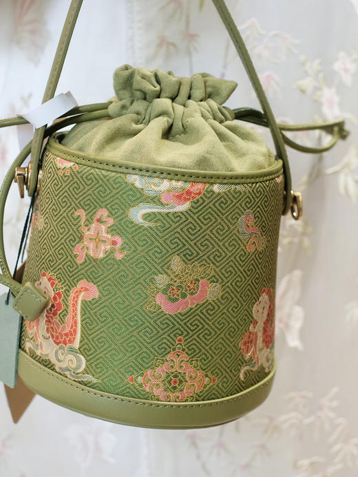 盛唐婧| 锦媛手提包-绿色[特价品] 商品图1