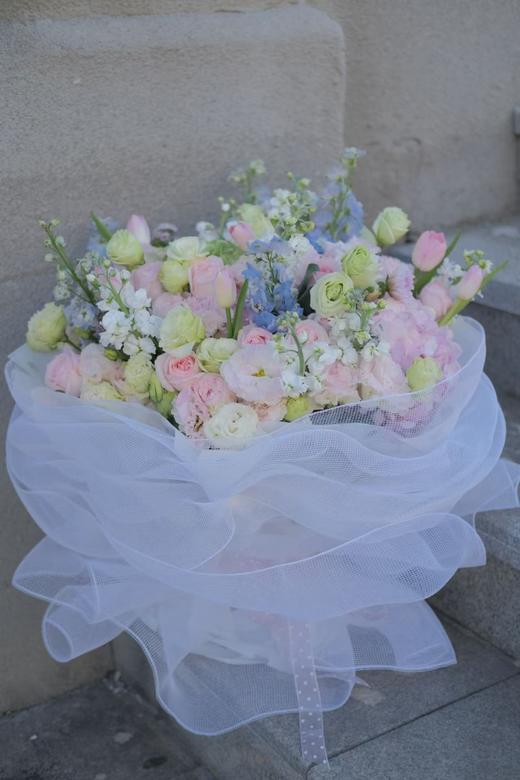 温柔色系花束 商品图0