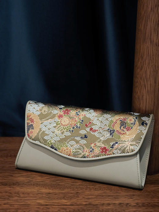 盛唐婧| 拾翠手提包-雾绿[特价品] 商品图5