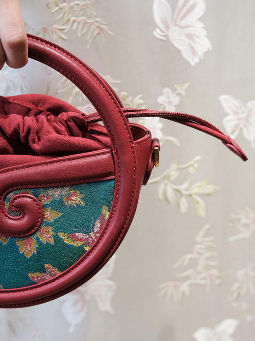 盛唐婧| 邀月手提包-红绿[特价品] 商品图2