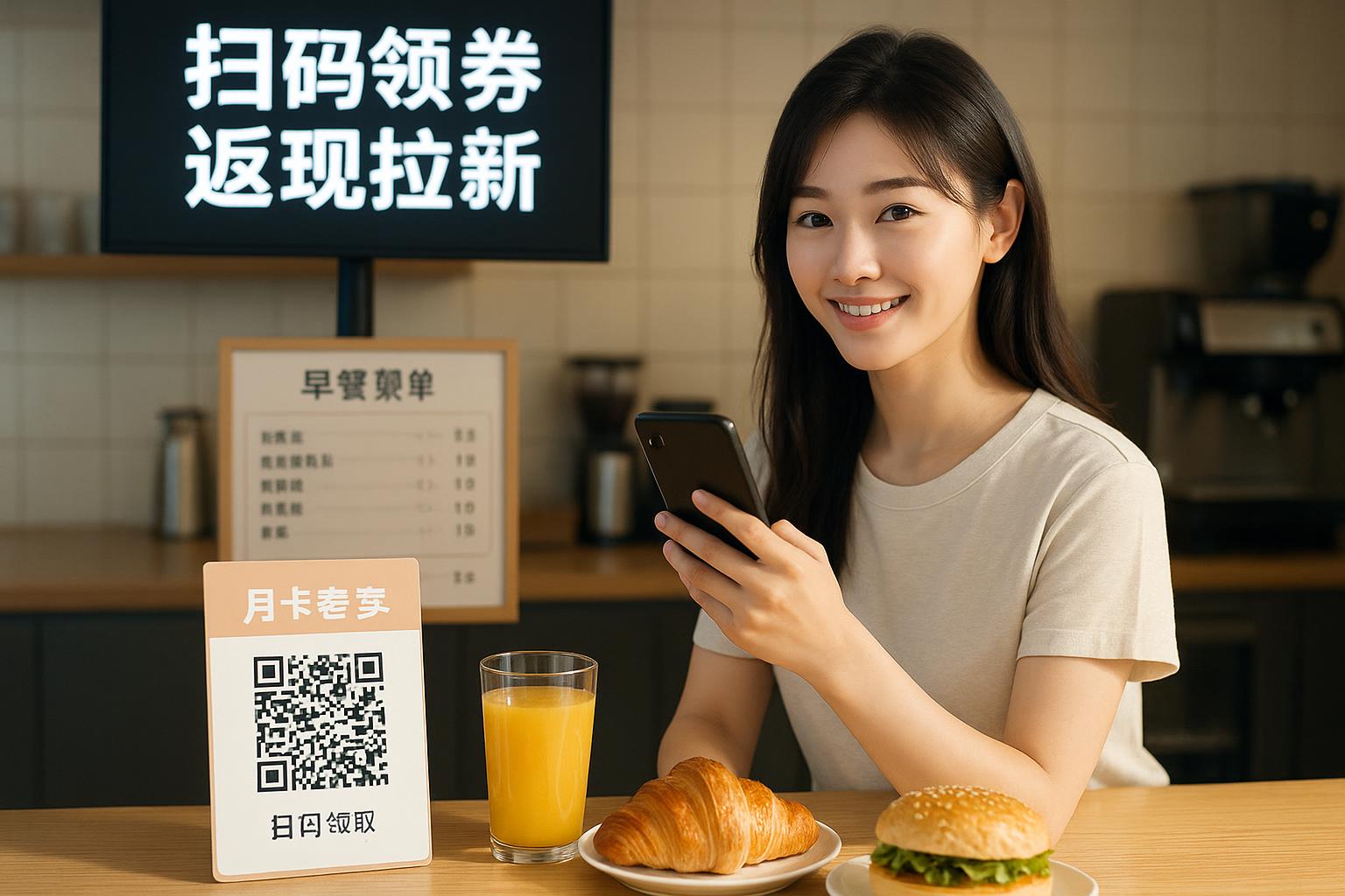 顾客扫码点餐进群，社群福利驱动高复购