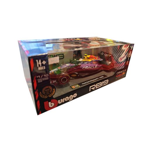 Bburago比美高 1:18 F1系列-红牛 RB19(2023 年拉斯维加斯大奖赛涂装)(11 塞尔吉奥·佩雷斯)-紫色 商品图0
