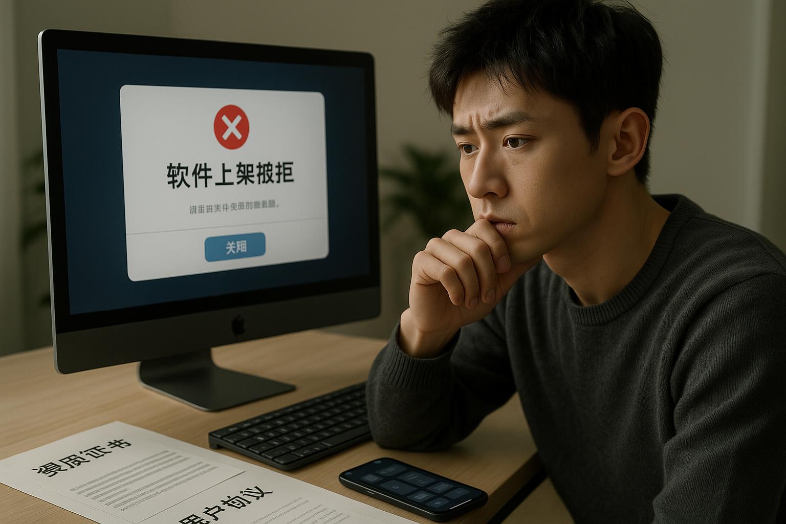 APP无法上架常见原因及规避方法：开发者必读指南