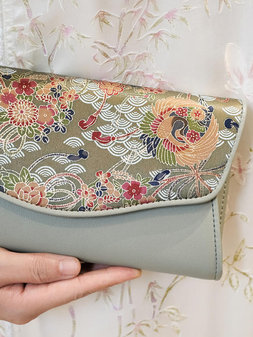 盛唐婧| 拾翠手提包-雾绿[特价品] 商品图4