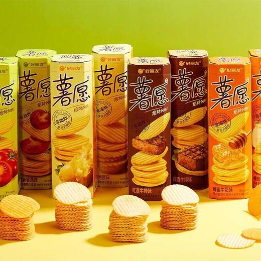 好丽友薯愿薯片焙烤非油炸 泡菜味97g/盒 商品图3