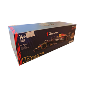 Bburago比美高 1:24 F1系列-红牛赛车 RB19  (1 MAX VERSTAPPEN)-哑蓝