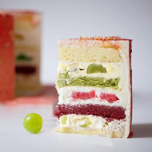 即将下架！2025新版「狮子座」西瓜阳光玫瑰青提味蛋糕 商品图4