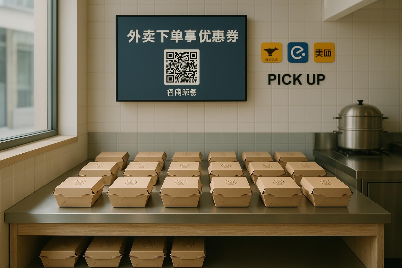 外卖与自提模式如何助力小型餐饮店？