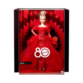 美泰 美泰80周年纪念款娃娃（典雅金发）MATCJBJ17