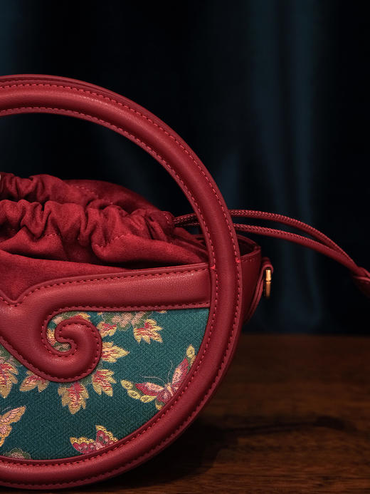 盛唐婧| 邀月手提包-红绿[特价品] 商品图3