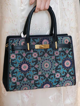 盛唐婧| 华裳手提包-蓝色[特价品]