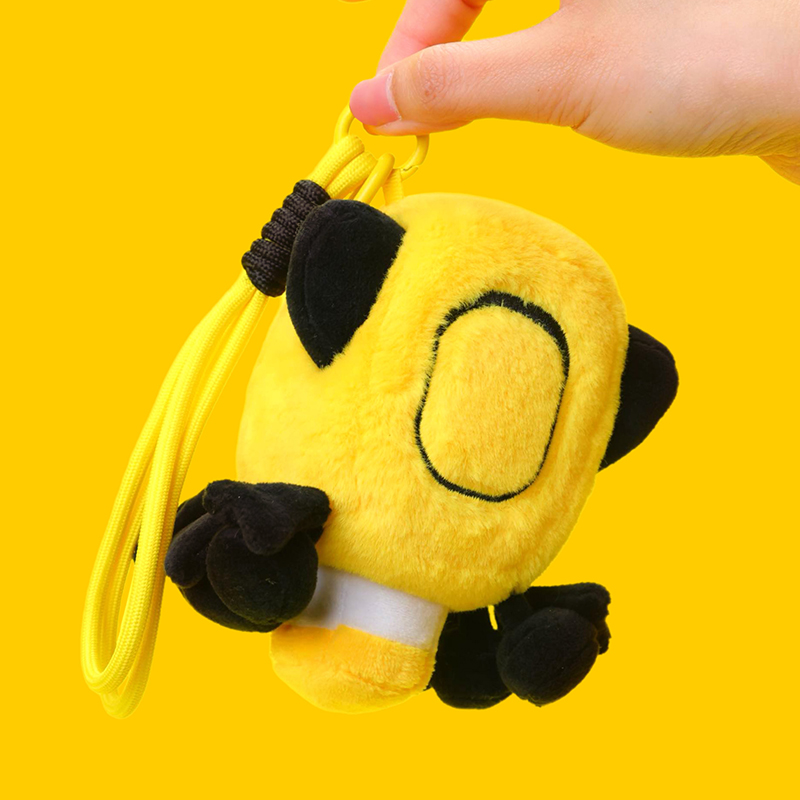 美团无人机毛绒零钱包