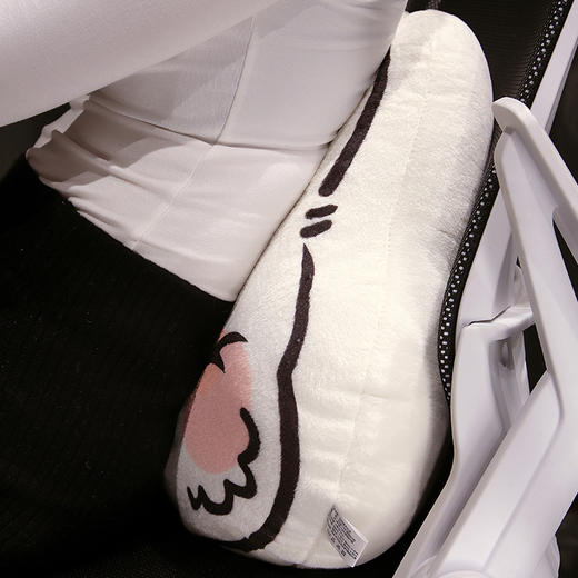 自然醒印花兔三用抱枕毯三合一办公室沙发靠垫可爱萌兔暖手午睡毯QYL 商品图4