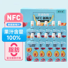 疆香果伽师新梅汁150ml*10袋/盒【疆品南下 粤品北上】
