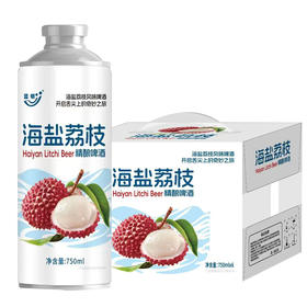 [啤酒]欧加海盐荔枝啤酒750ml