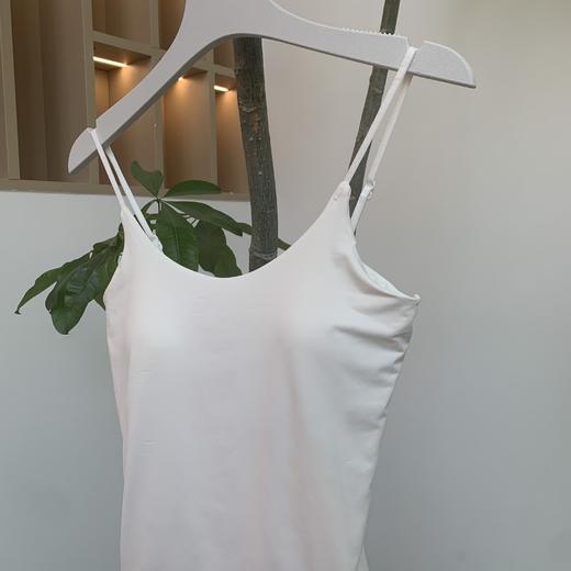 【抖音专属】冰丝吊带美背（9143-白色） 商品图2