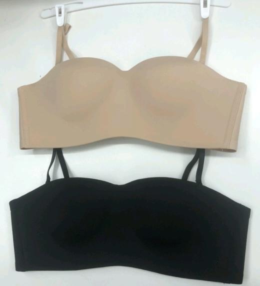 都市丽人B杯无痕内衣无钢圈三排扣泳布常规文胸LB35X2 商品图0