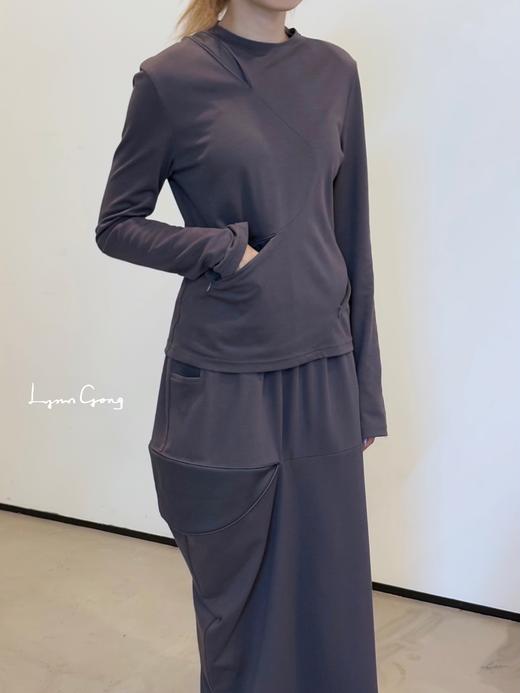 曲线拉链上衣 商品图4