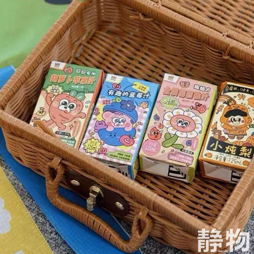 有趣的小果汁：西梅的葡萄汁、小炖梨、蓝莓苹果、金银花西柚、胡萝卜苹果【Y】 商品图5