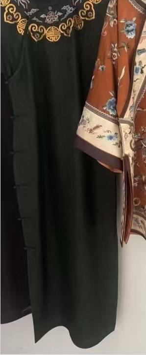 盛唐牡丹盛奢系列|手绣如意云肩古法旗袍 商品图0