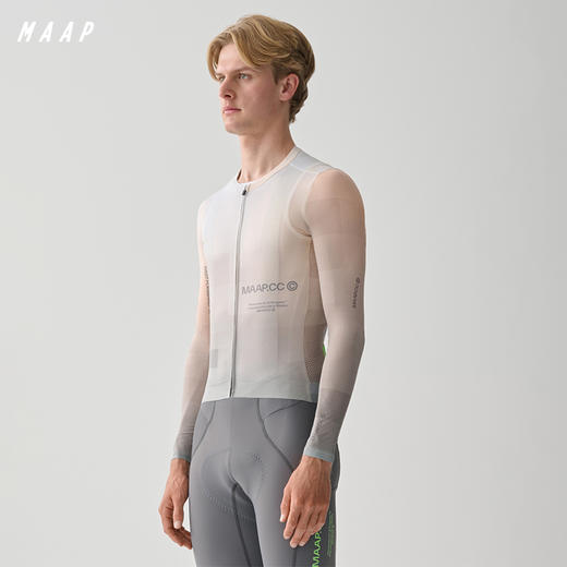 MAAP 男士 Blur Pro Air LS Jersey 3.0 黄衫色 长袖骑行服 商品图0