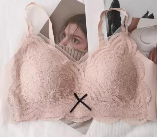 都市丽人内衣无钢圈无排扣蕾丝文胸LB36AE 商品图1