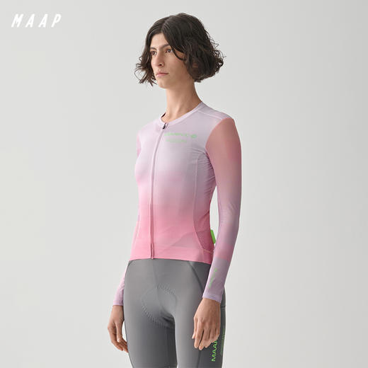 MAAP 女士 Blur Pro Air LS Jersey 3.0 环意粉 长袖骑行服 商品图0