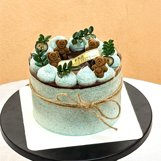 4英寸口味动物奶油分享蛋糕6选1 商品图0