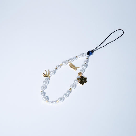 鎏光航迹珍珠手机链 商品图3