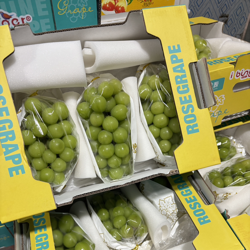 19.8元一件云南阳光玫瑰净重约3斤