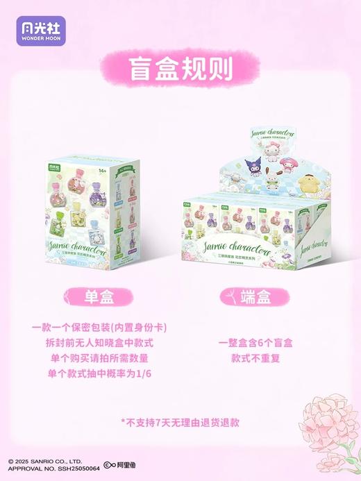 月光社三丽鸥香水瓶系列拼装盲盒 商品图3